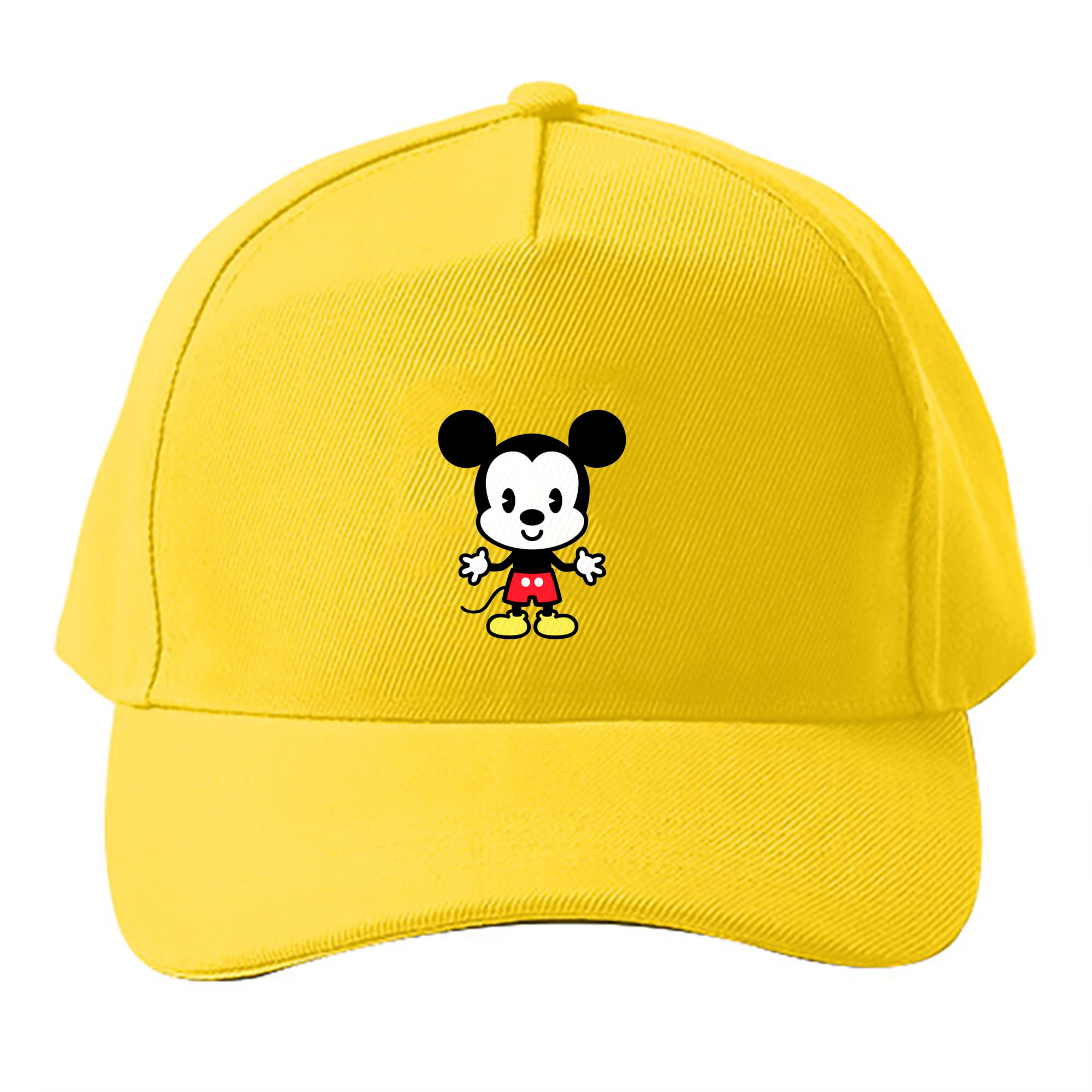 （画像用） ミッキーマウス Mickey Mouse ベースボールキャップ 綿100％ 男女兼用 帽子 スポーツ